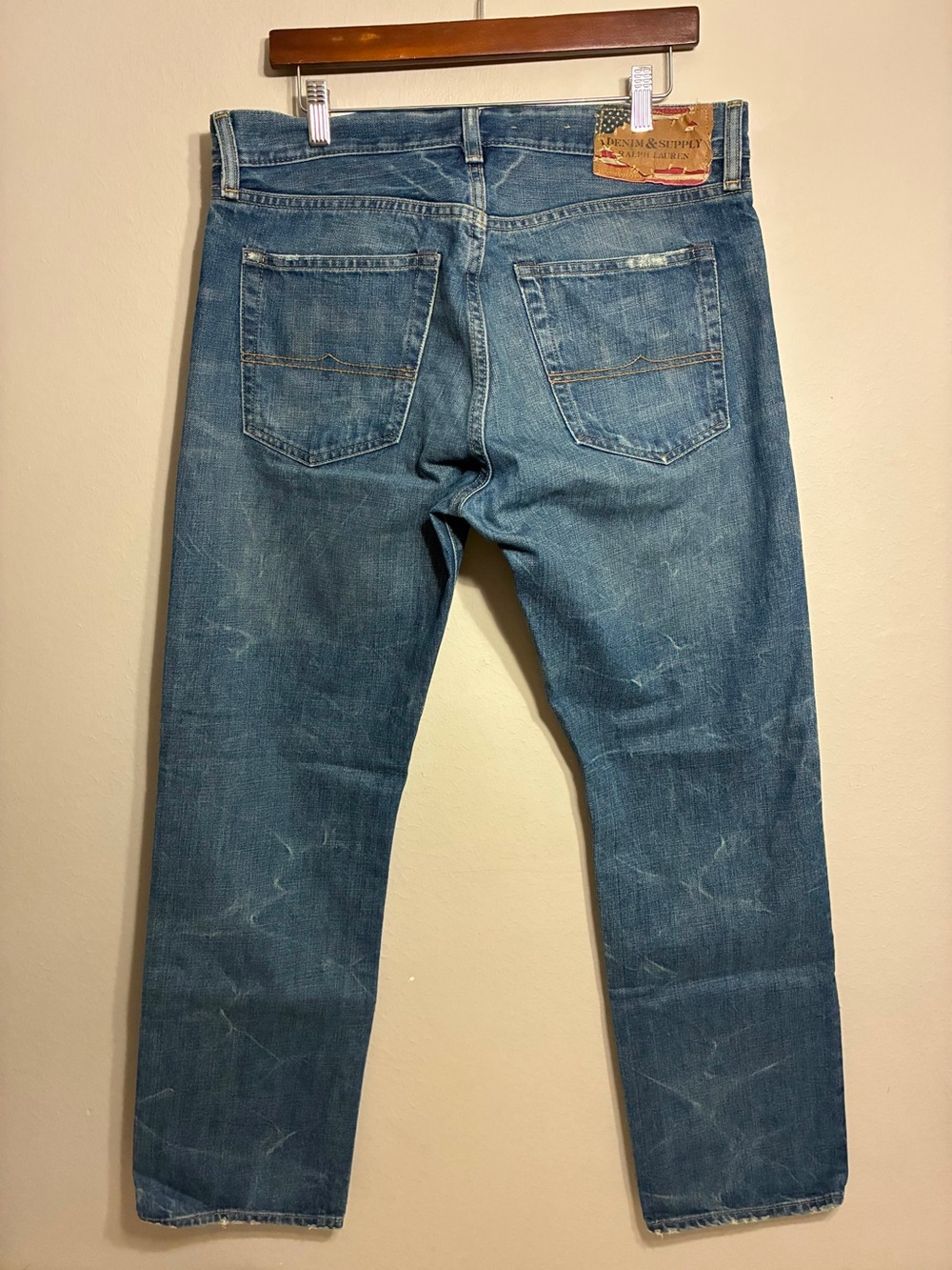 Denim & Supply Ralph Lauren Men’s Straight Jeans Medium Wash size 34/32